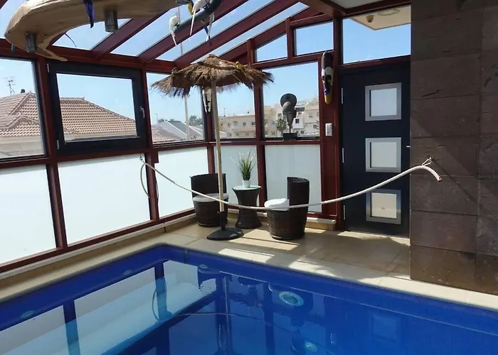 Сasa de vacaciones Designer Haus Mit Beheiztem Pool